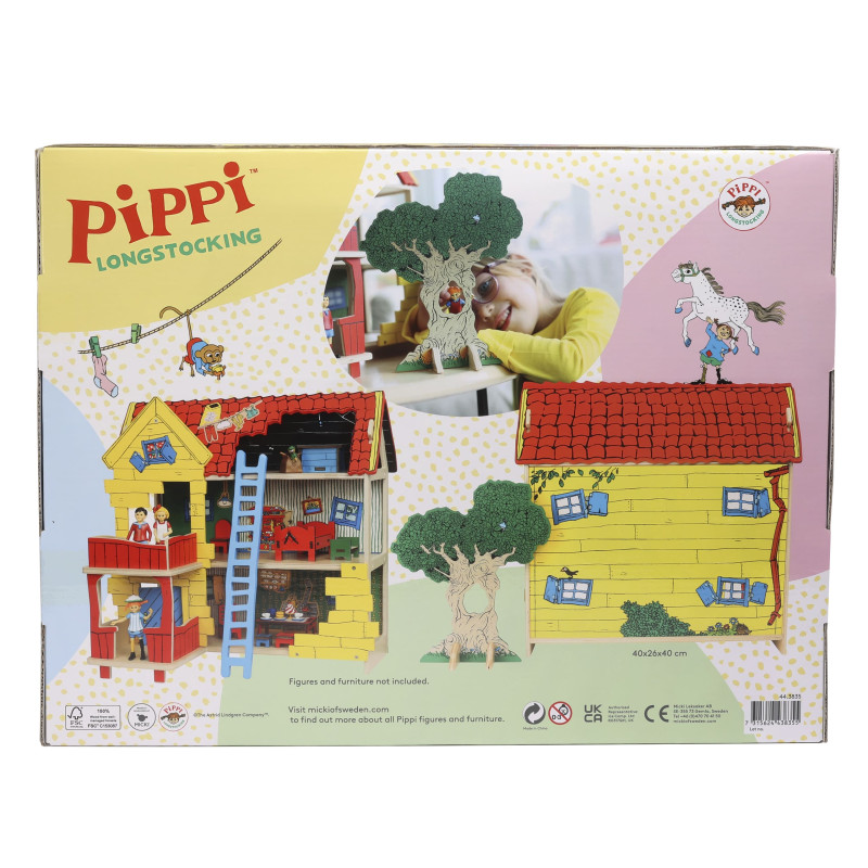 Pippi Langkous - Speelhuis Villa Kakelbont Pippi Langkous - Speelhuis Villa Kakelbont