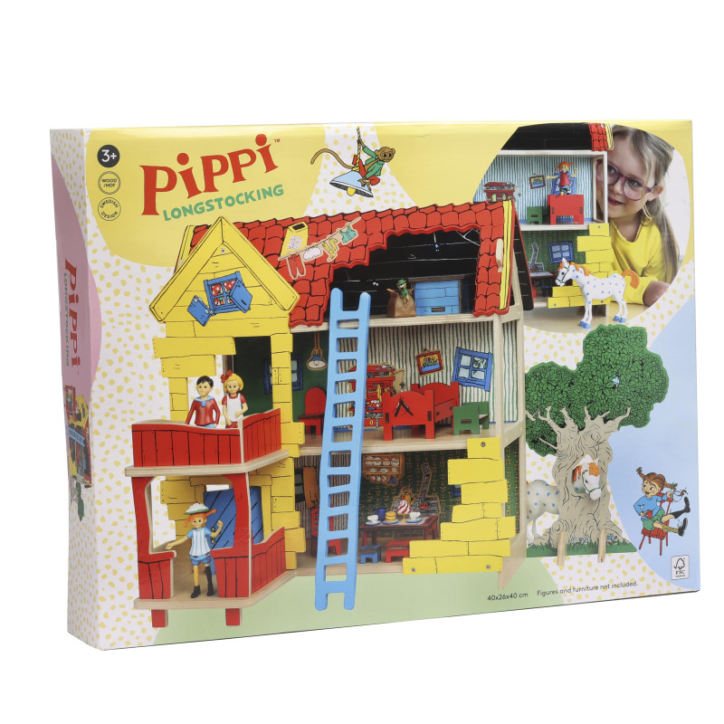 Pippi Langkous - Speelhuis Villa Kakelbont Pippi Langkous - Speelhuis Villa Kakelbont