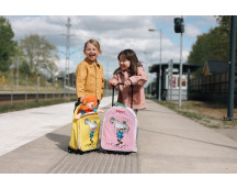 Pippi Langkous - Trolley Pippi/Witje (geel)