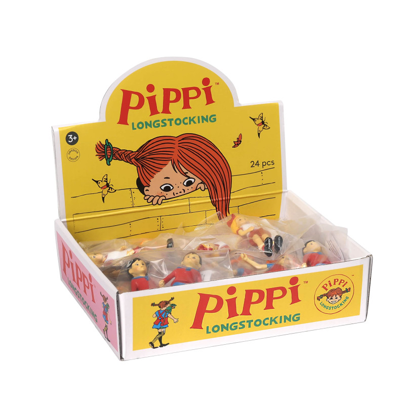 Pippi Langkous - Speelfiguren (24 in display) Pippi Langkous - Speelfiguren (24 in display)
