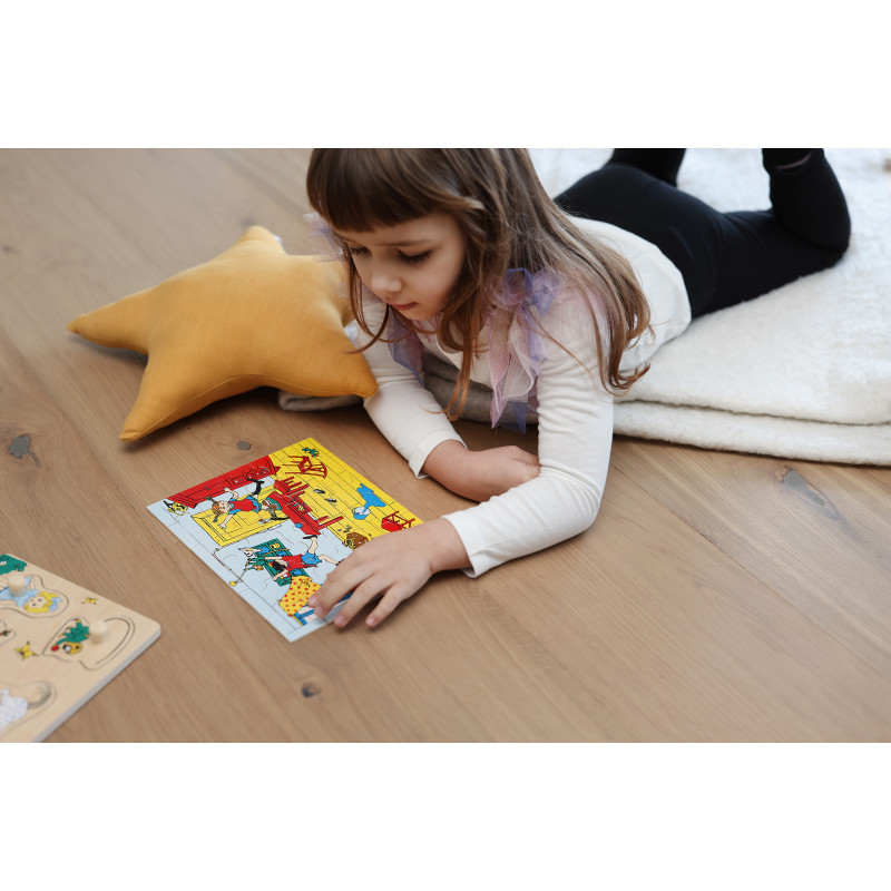 Pippi Langkous - Houten legpuzzel (30 stukjes)