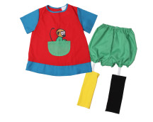 Pippi Langkous - Verkleedkleding (4-6 jaar)