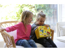 Pippi Langkous koffer geel 25 cm Pippi Langkous koffer geel 25 cm