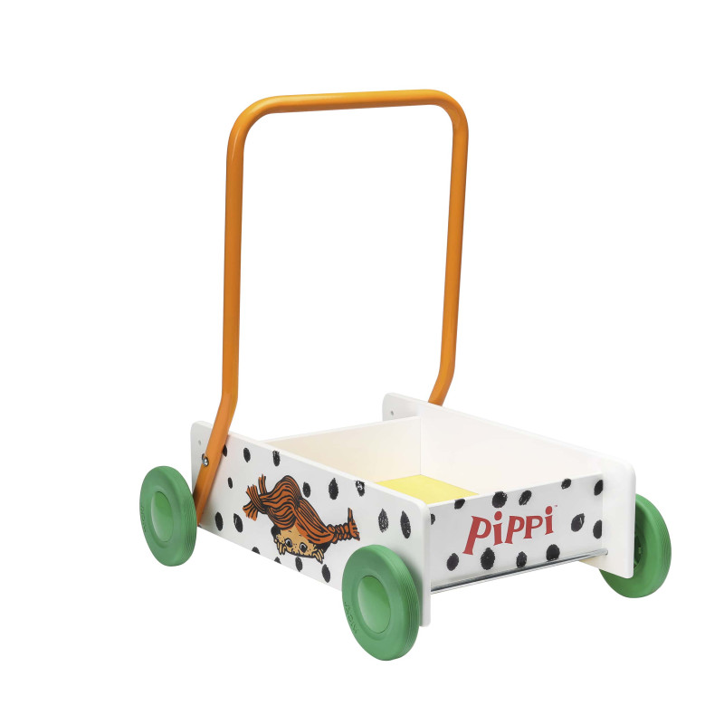 Pippi Langkous - Houten loopwagen Pippi Langkous - Houten loopwagen