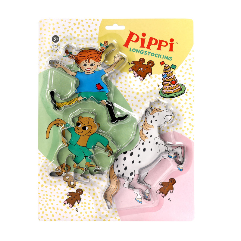 Pippi Langkous - Bakvormen Pippi Langkous - Bakvormen