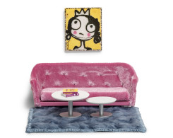 Set - Woonkamer (roze)