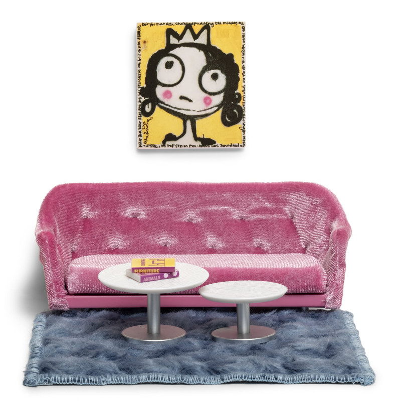Set - Woonkamer (roze)