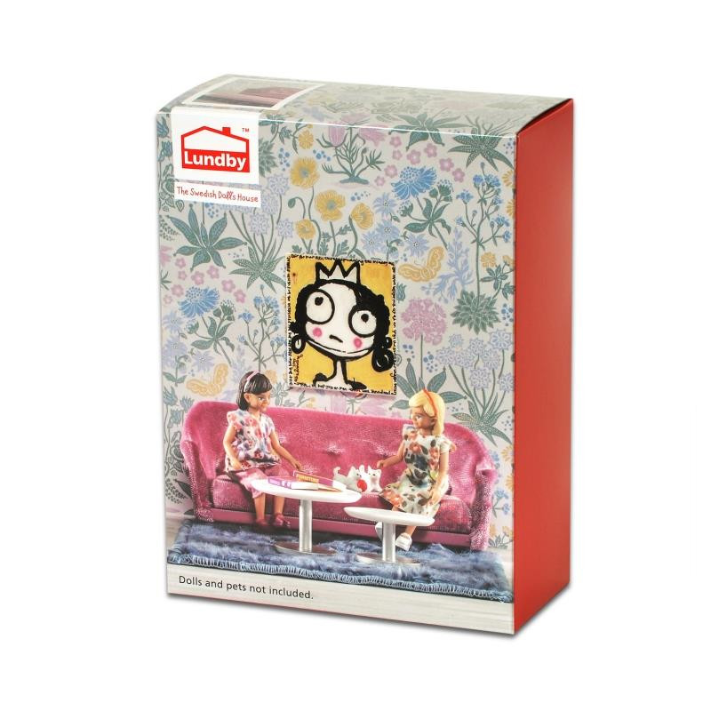Set - Woonkamer (roze)