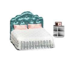 Set - Slaapkamer (groen/roze)