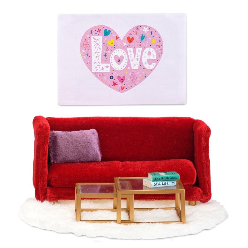 Set - Woonkamer (rood) Set - Woonkamer (rood)