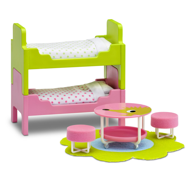 Set - Kinderkamer met stapelbed Set - Kinderkamer met stapelbed