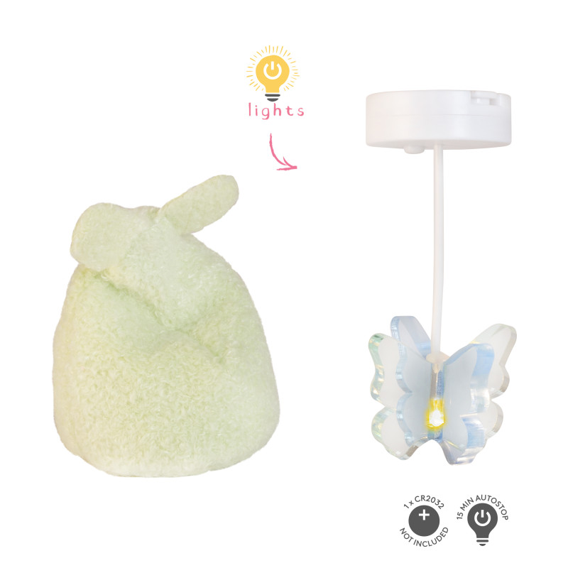 Set - Vlinderlamp en zitzak Set - Vlinderlamp en zitzak