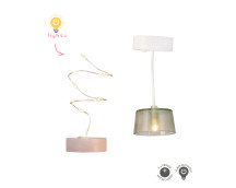 Set - Plafondlamp en lichtslinger