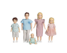 Poppenhuisfamilie 'Charlie'