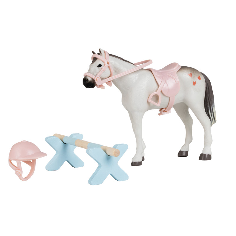 Set - paard met attributen