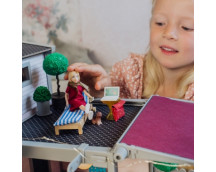 Set - Speelfiguur vrouw met laptop Set - Speelfiguur vrouw met laptop