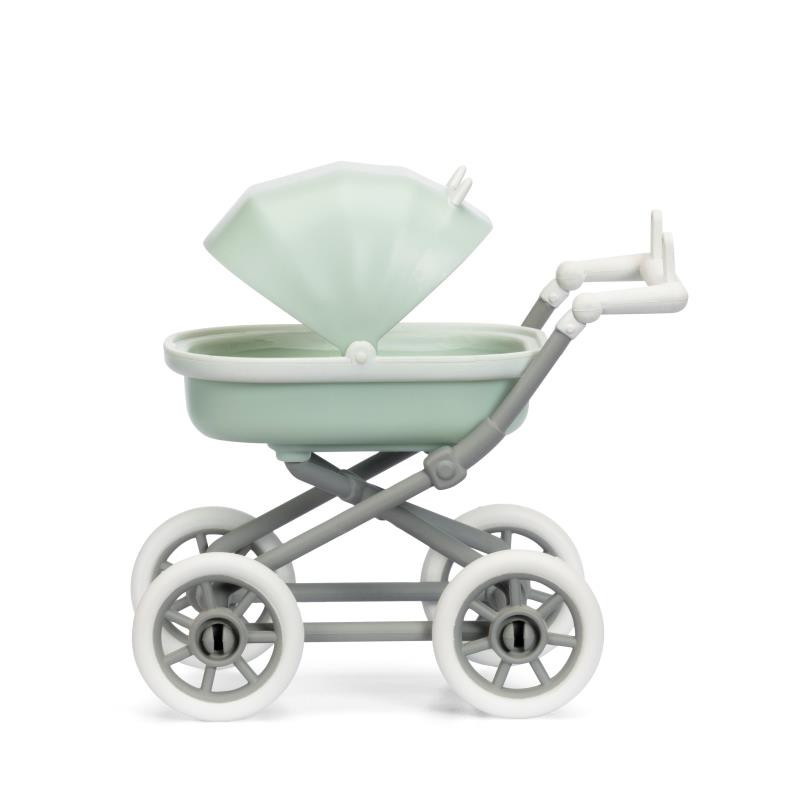 Set - Speelfiguur man met kinderwagen en baby Set - Speelfiguur man met kinderwagen en baby