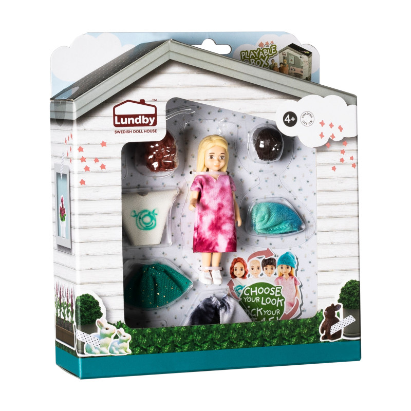 Poppenhuisfiguur 'Creative' 4-in-1 Poppenhuisfiguur 'Creative' 4-in-1