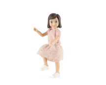 Poppenhuisfiguur Lourdes met rolstoel Poppenhuisfiguur Lourdes met rolstoel