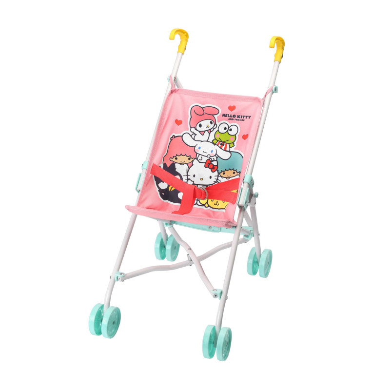 Hello Kitty poppenbuggy Hello Kitty poppenbuggy