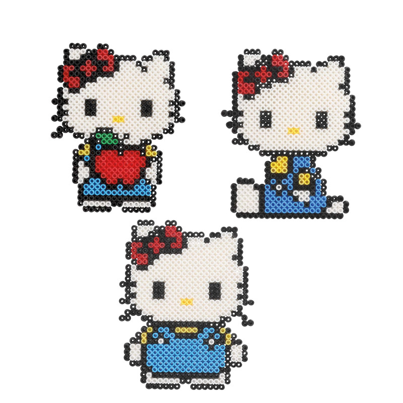 Hello Kitty strijkkralen Hello Kitty strijkkralen