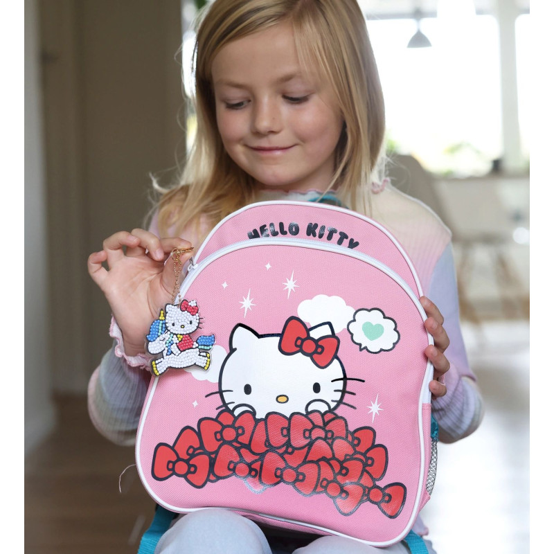 Hello Kitty - Diamond Painting sleutelhanger Hello Kitty - Diamond Painting sleutelhanger