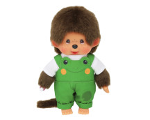 Jongen tuinbroek kikker (20cm)