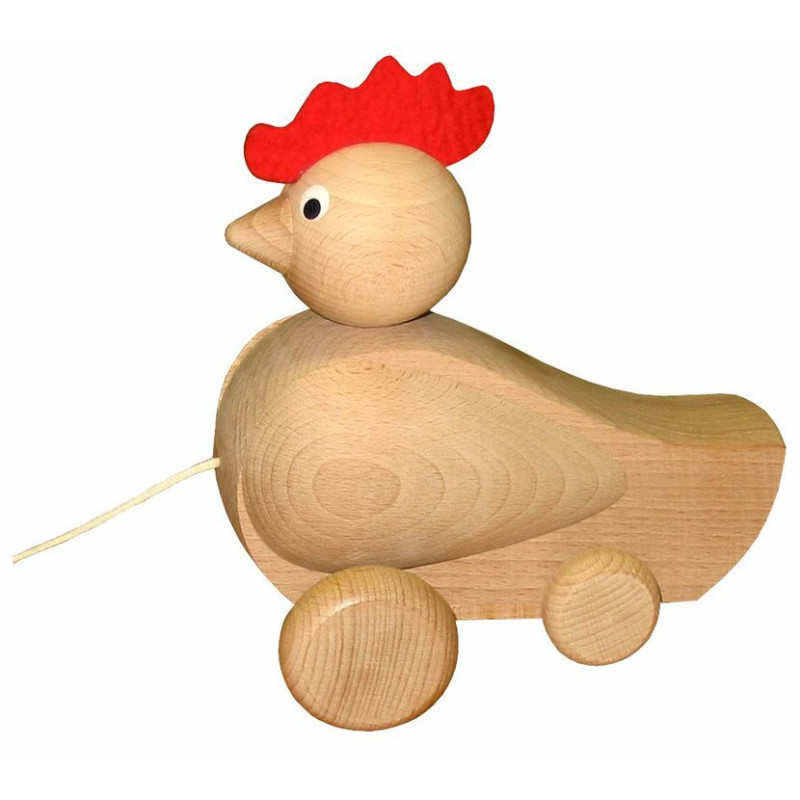Trekfiguur haan (naturel) Trekfiguur haan (naturel)