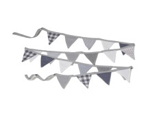Vlaggenlijn grijs (3 meter)