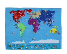 Wereldkaart (exclusief kaartjes)