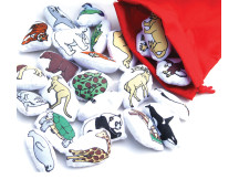 Dieren voor wereldkaart (25-delig)