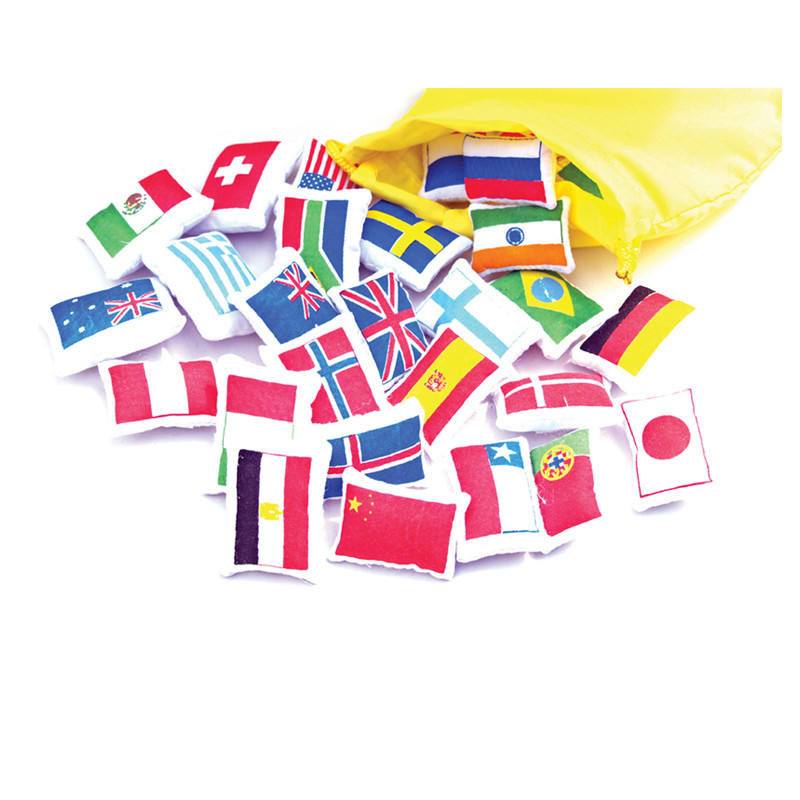 Vlaggen voor wereldkaart (28-delig) Vlaggen voor wereldkaart (28-delig)