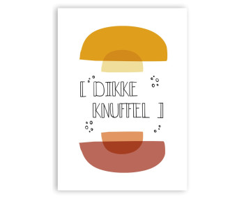 Wenskaart - Knuffel