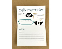 Bellymemories (bewaardoosje/triangel)