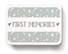 First memories (bewaardoosje/groen)