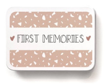 First memories (bewaardoosje/roze)