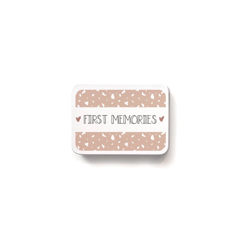 First memories (bewaardoosje/roze) First memories (bewaardoosje/roze)