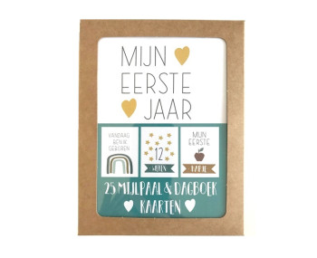 Mijlpaalkaarten jongen