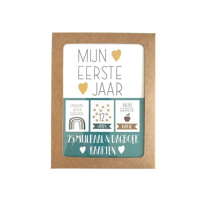 Mijlpaalkaarten jongen Mijlpaalkaarten jongen