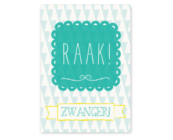 Wenskaart - Raak