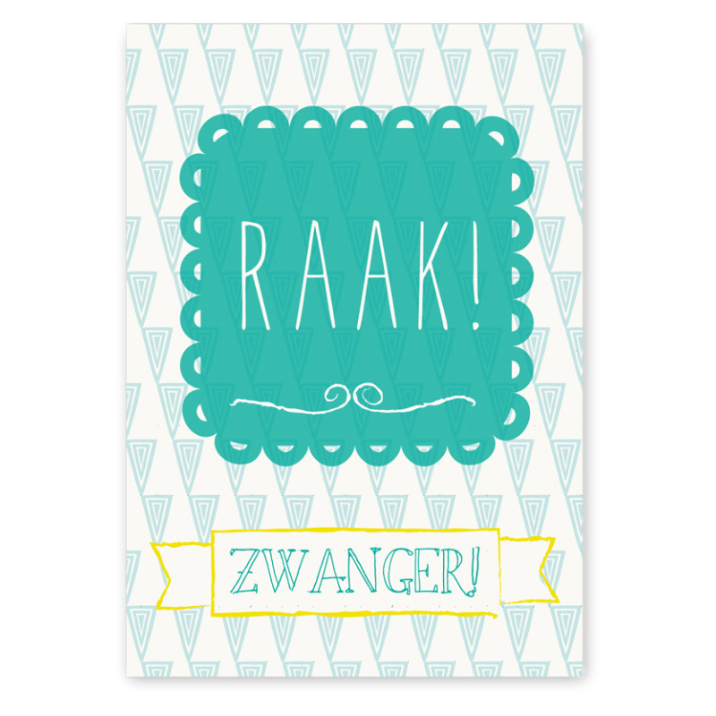 Wenskaart - Raak Wenskaart - Raak