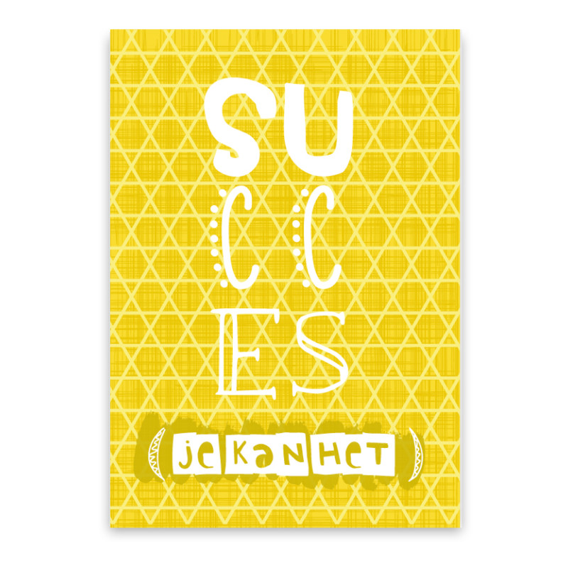 Wenskaart - Succes