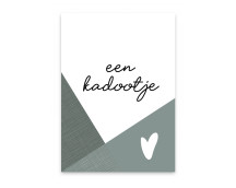 Wenskaart - Kadootje