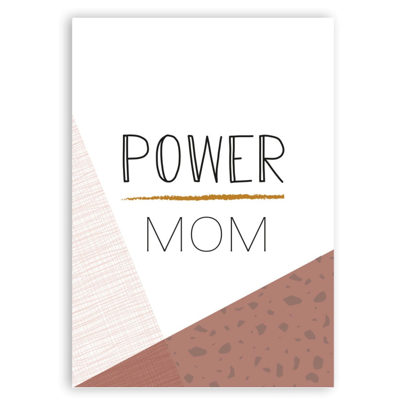 Wenskaart - Powermom Wenskaart - Powermom