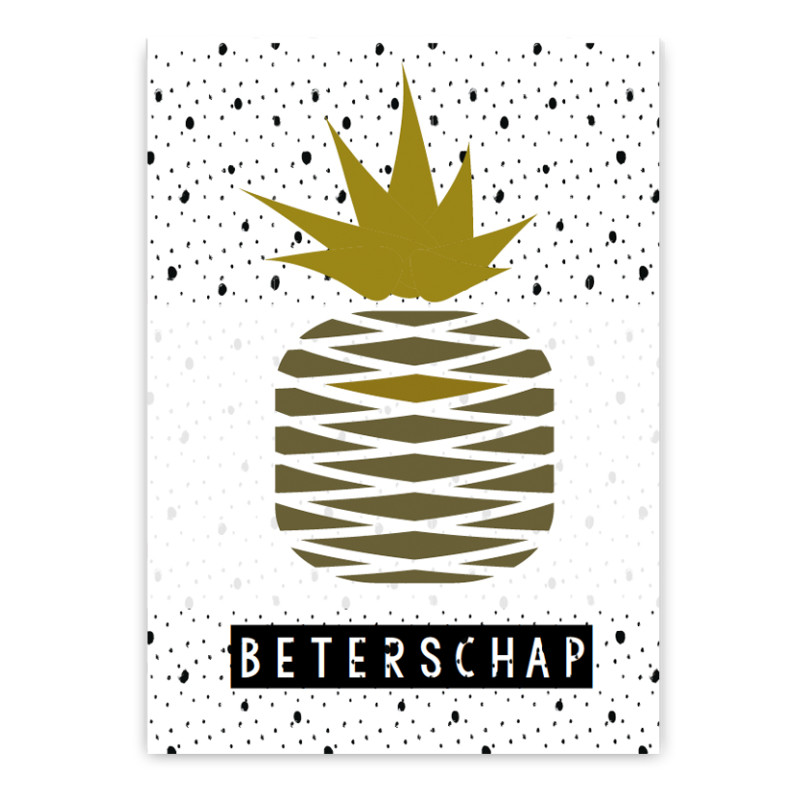 Wenskaart - Beterschap Wenskaart - Beterschap