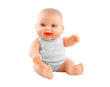 Pop Puppegie blank meisje/lach/ondergoed (doos)
