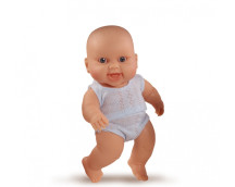 Pop Puppegie blank jongen/lach/ondergoed (doos)