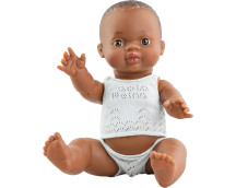 Pop Gordi jongen (donker/ondergoed/34cm)