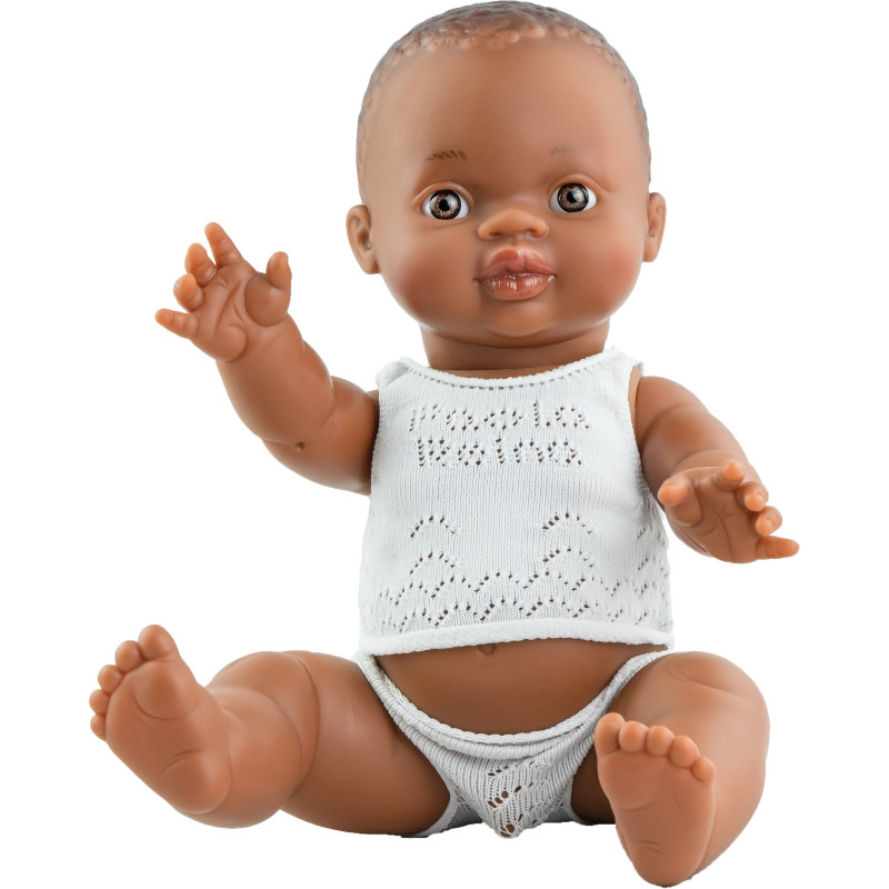 Pop Gordi jongen (donker/ondergoed/34cm)