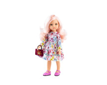 Pop Amigas Rosa lang roze haar (32cm)
